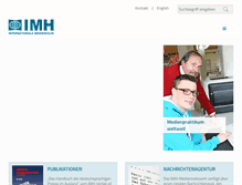 Tablet Screenshot of medienhilfe.org